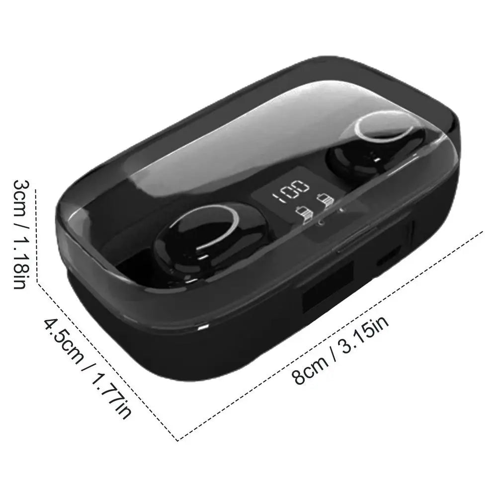 Waterproof Earbuds Bluetooths Wireless Wireless Earbuds Bluetooths Headphones With Wireless Charging Case Bluetooths Wireless